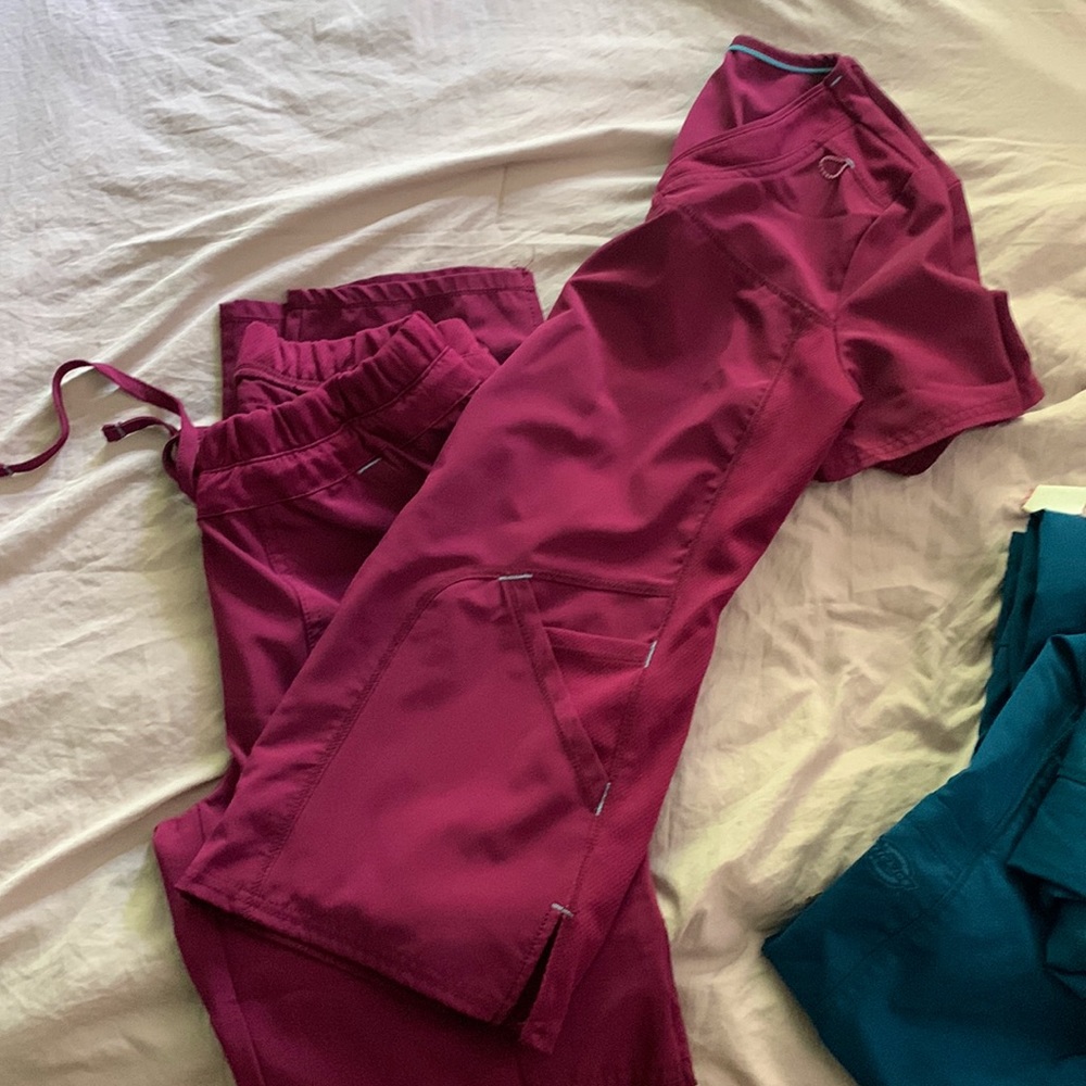 Maroon Scrubs size Small
